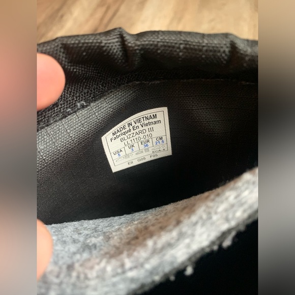 Sorel Blizzard llI Winter Boots Mens Sz 5 Black LL 1110-010Snow Rubber Tall Duck - Picture 11 of 12